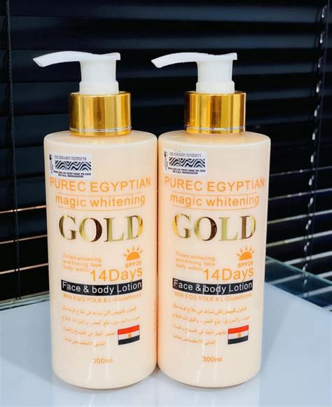 Whiten and Brighten Your Skin with Egyptian Gold Magic
